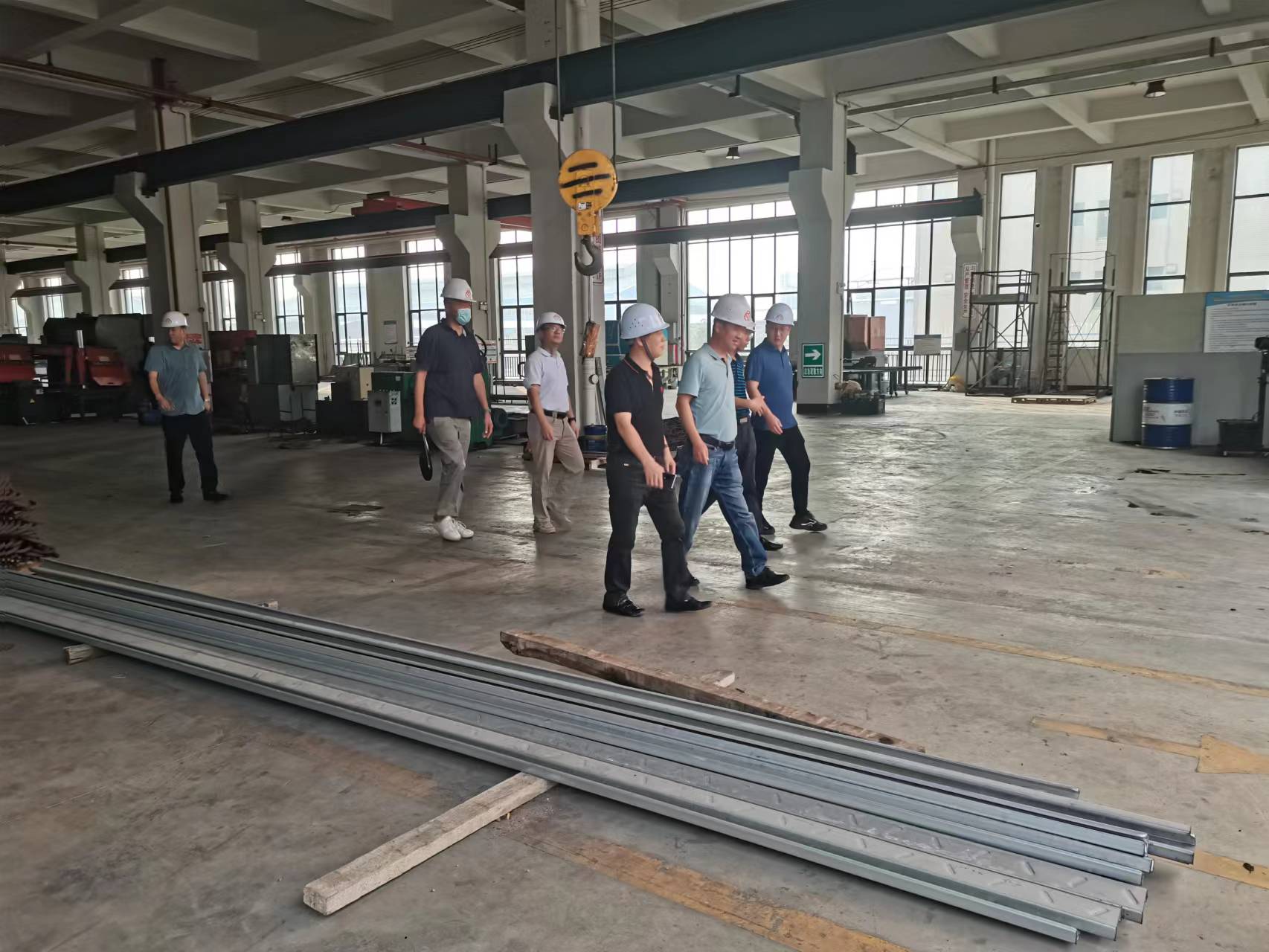 北京千方科技股份有限公司考察團(tuán)蒞臨參觀廣東晟虹交通科技有限公司